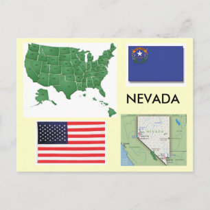 Nevada, Verenigde Staten Briefkaart