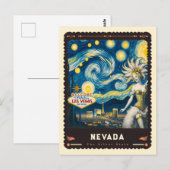 Nevada | Vincent van Gogh geïnspireerd Briefkaart (Voorkant / Achterkant)