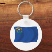 Nevada Vlag Sleutelhanger (Voorkant)