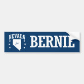 NEVADA VOOR BERNIE SANDERS BUMPERSTICKER (Voorkant)