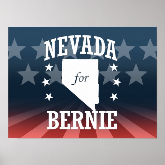 NEVADA VOOR BERNIE SANDERS POSTER (Voorkant)