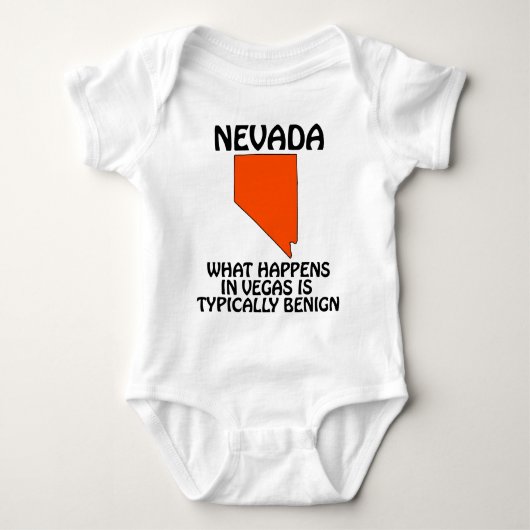 Nevada - wat er in Vegas gebeurt is typisch goedaa Romper (Voorkant)