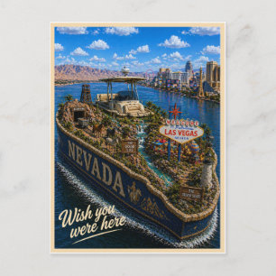 Nevada Wish You Were Here State Serie Briefkaart