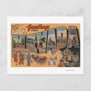 NevadaLarge Letter ScenesNevada Briefkaart