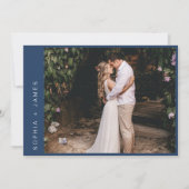 NEVE Minimal Elopement Mariage Faire-part (Devant)