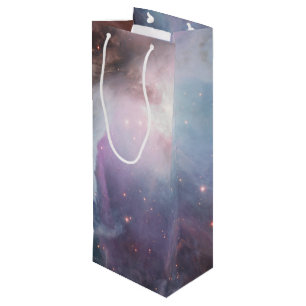 Nevel Orion Astronomie blauw bruin beige lucht ste Wijn Cadeautas