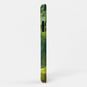 nevel van bomen met een magisch groen bospad Case-Mate iPhone case (Achterkant/rechts)