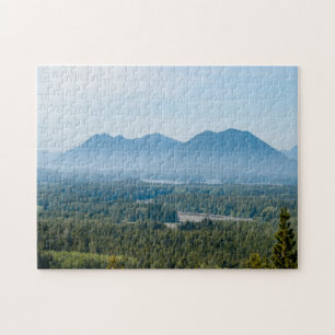 Nevelig dal in Tofino - Brits-Columbia, Canada Legpuzzel