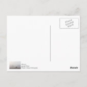 Nevelig Grazing Briefkaart (Achterkant)