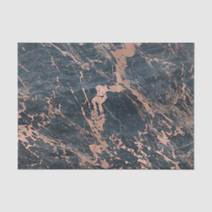 Nevelig Rustiek Blauw & Roze Goud Roze Glam Marmer Tissuepapier