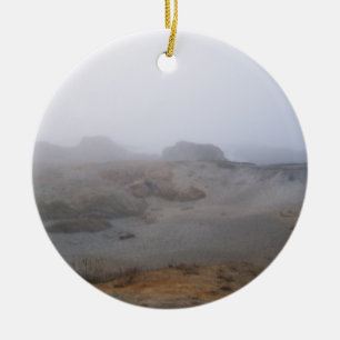 Nevelige Dag Foto Keramisch Ornament
