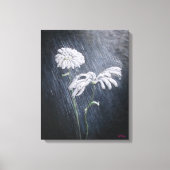 Nevelige Daisy Canvas Afdruk (Voorkant)