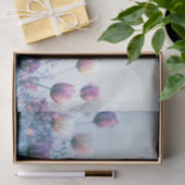 Nevelige lavendel tulp weide decoupage tissuepapier (Geschenk)