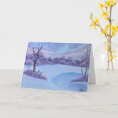 Nevelige Vrede Kaart (Gele Bloem)