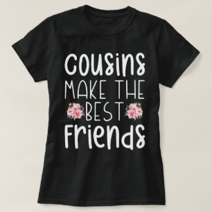 Neven en nichten laten de beste vrienden Schattige T-shirt