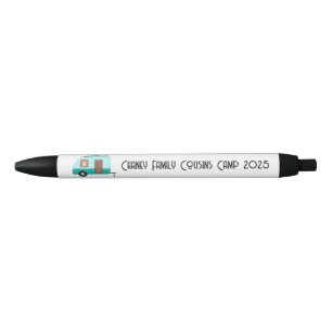 Neven Kamp Retro Camper Zwarte Inkt Pen