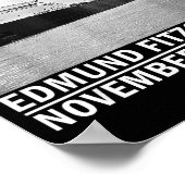 Never Forget – Edmund Fitzgerald Memorial Tee Nov. Poster (Hoek)