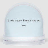 Never Forget Me Dachshund (Arrière)