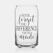 Never Forget the Difference You’ve Made (Verso)