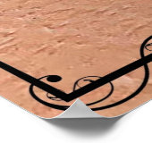 "Never Give Up" Positive Wall art Poster (Coin)