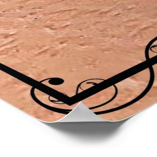 "Never Give Up" Positive Wall art Poster (Coin)