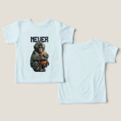 Never Give Up - Resilient Baby Monkey with Teddy B (Design Recto & Verso)