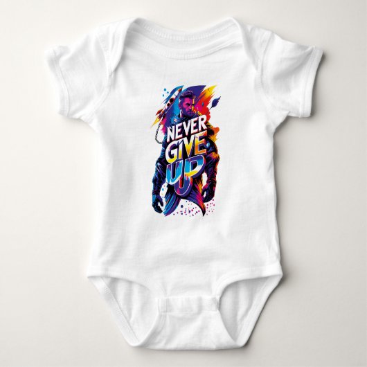 Never Give Up Romper (Voorkant)
