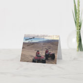 Never Grow Up Duinen Verjaardagskaart Kaart (Voorkant)