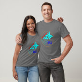 never look back basic dark t-shirt (Unisexe)