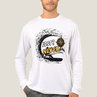 Never Lost Avontuur T-shirt met lange mouwen