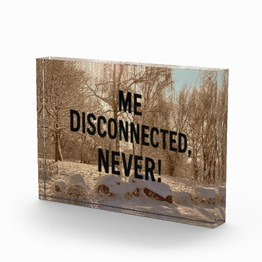 Never Not Connected — Forest Block Fotoblokken (Rechts)