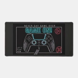 "Never Say Game Over" Neon Controller Bureaumat