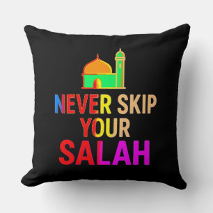 Never Skip Your Salah Worpkussen – Faithful Home Kussen
