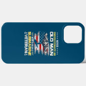 Never Underestimate An Old Man Submarines Veteran Case-Mate iPhone Case (Achterkant (horizontaal))