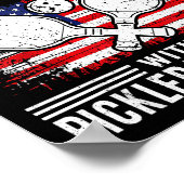 Never Underestimate An Old Man With A Ckleball Pad Poster (Hoek)