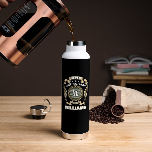 NEVER UNDERESTIMATE POWER OF A WILLIAMS WATERFLES (Koffie (Gedraaid)  )