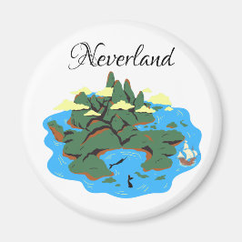 Neverland Island met zeemeerminnen en piratenschip Magneet