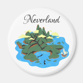 Neverland Island met zeemeerminnen en piratenschip Magneet