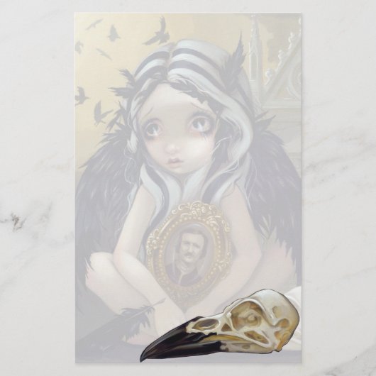 "Nevermore"-banketbakkerij Briefpapier (Voorkant)