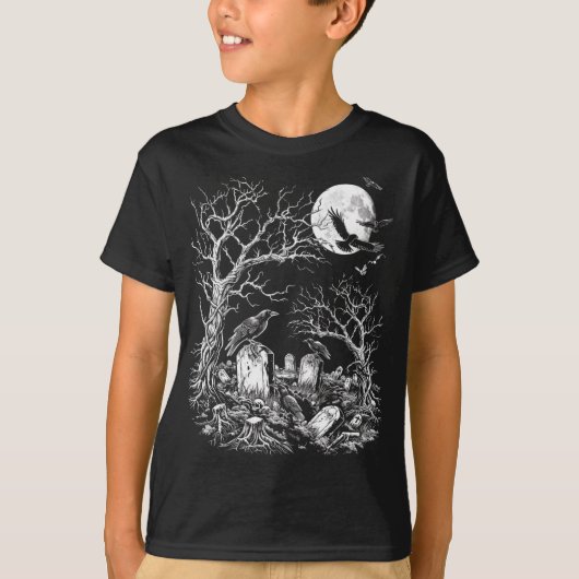 Nevermore Cemetery T-shirt (Voorkant)