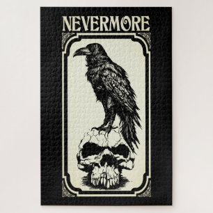 Nevermore   Edgar Allan Poe - Raven Legpuzzel