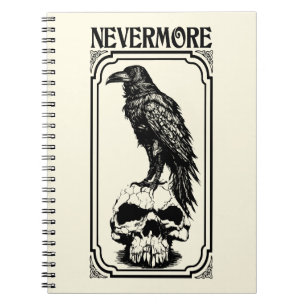 Nevermore   Edgar Allan Poe - Raven Notitieboek