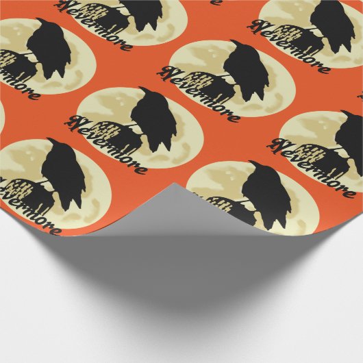 Nevermore Raven Cadeaupapier (Hoek)