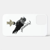 Nevermore Raven Case-Mate iPhone Case (Achterkant (horizontaal))