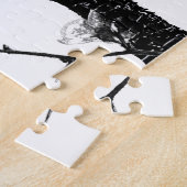 Nevermore Raven en de maan Jigzaag Puzzle Legpuzzel (Zijkant)