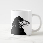 Nevermore Raven of Edgar Allan Poe Jumbo Mok (Rechts)