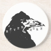Nevermore Raven of Edgar Allan Poe Zandsteen Onderzetter (Voorkant)