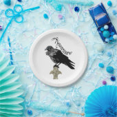 Nevermore Raven Papieren Bordje (Feest)