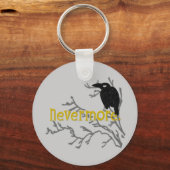 Nevermore Raven Sleutelhanger (Voorkant)