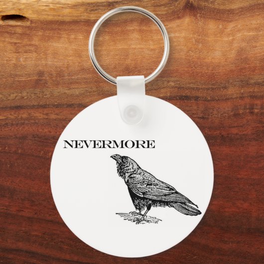 Nevermore Raven Sleutelhanger (Voorkant)